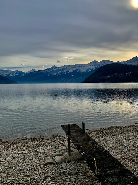 Natur Coaching Thun Seeufer mit Steg